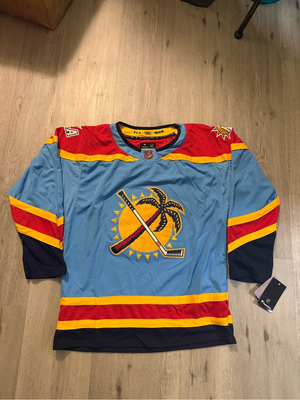 Florida Panthers Reverse Retro Hockey Jersey size 54 adult XL NWT